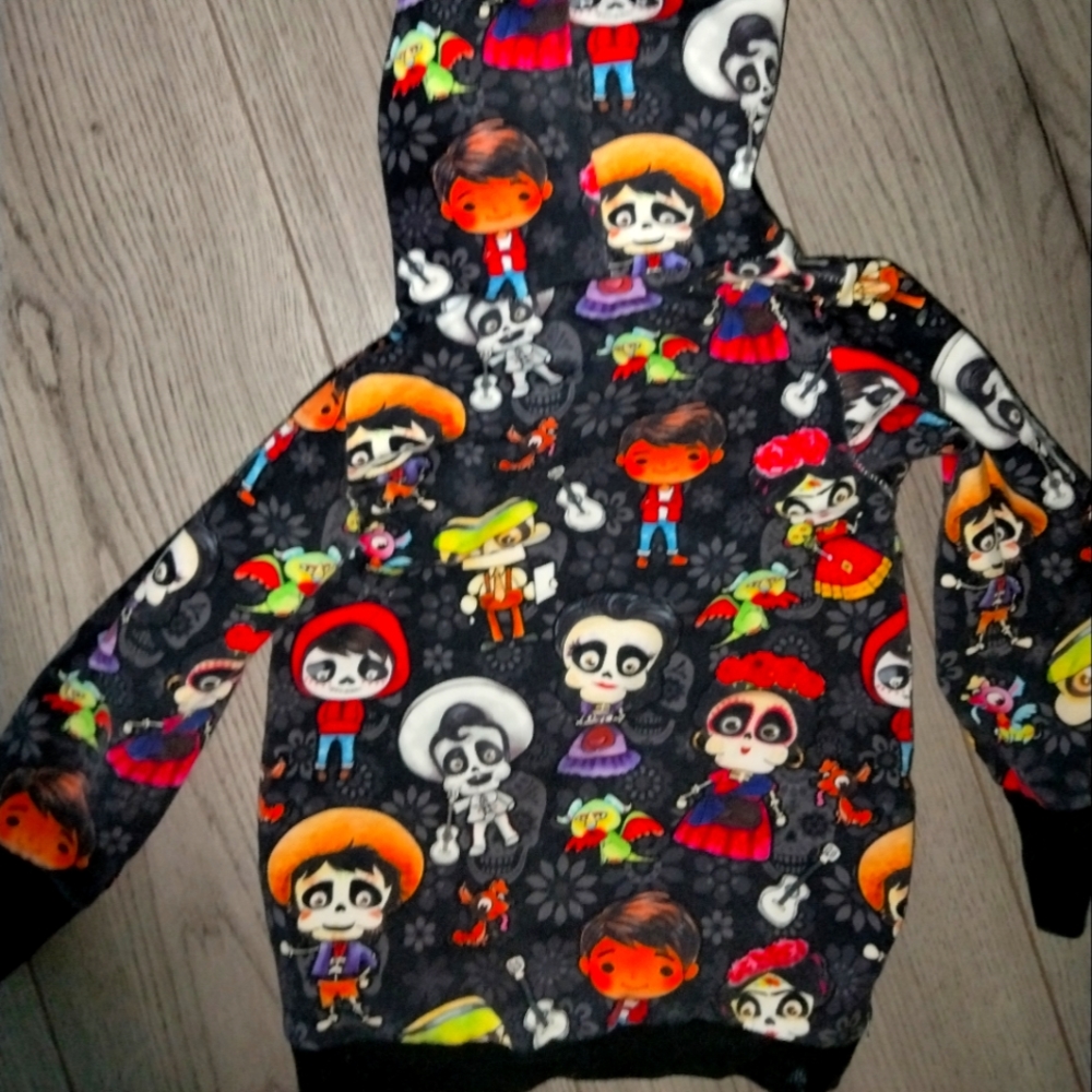 Coco Hoodie toddler 18-24/2t unisex  Pixar Disney - Picture 3 of 4